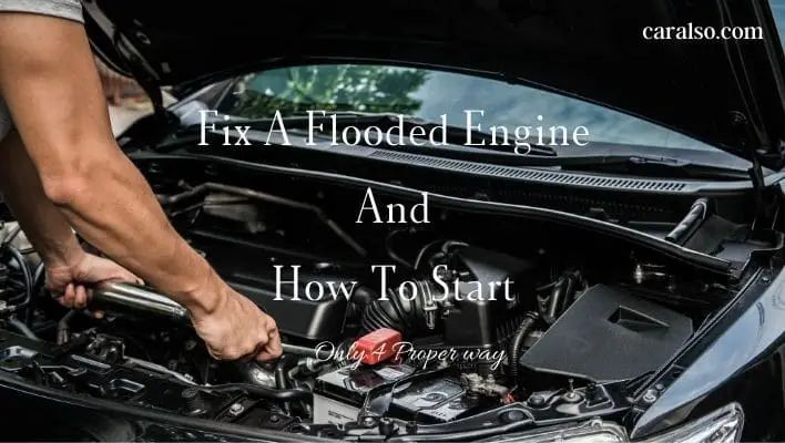 how to fix a flooded engine