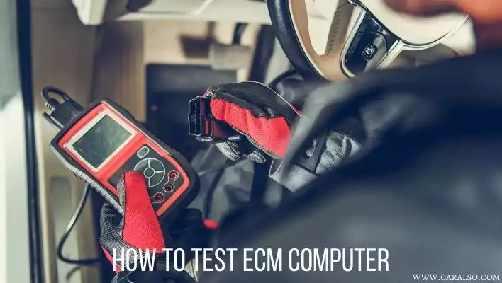 how to test ecm computer
