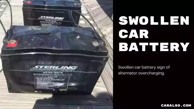 Swollen Car Battery