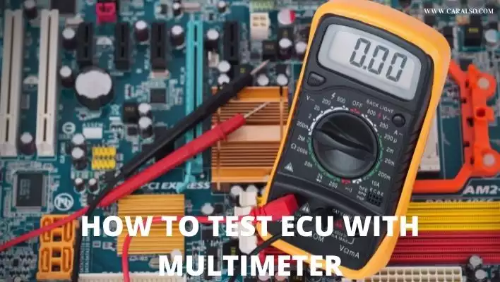 how to test ecu with multimeter