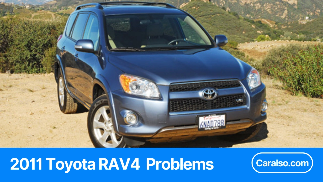 Priority table summarizing 2011 rav4 issues with quick checks for recalls, AWD rear growl noise, and paint peeling.