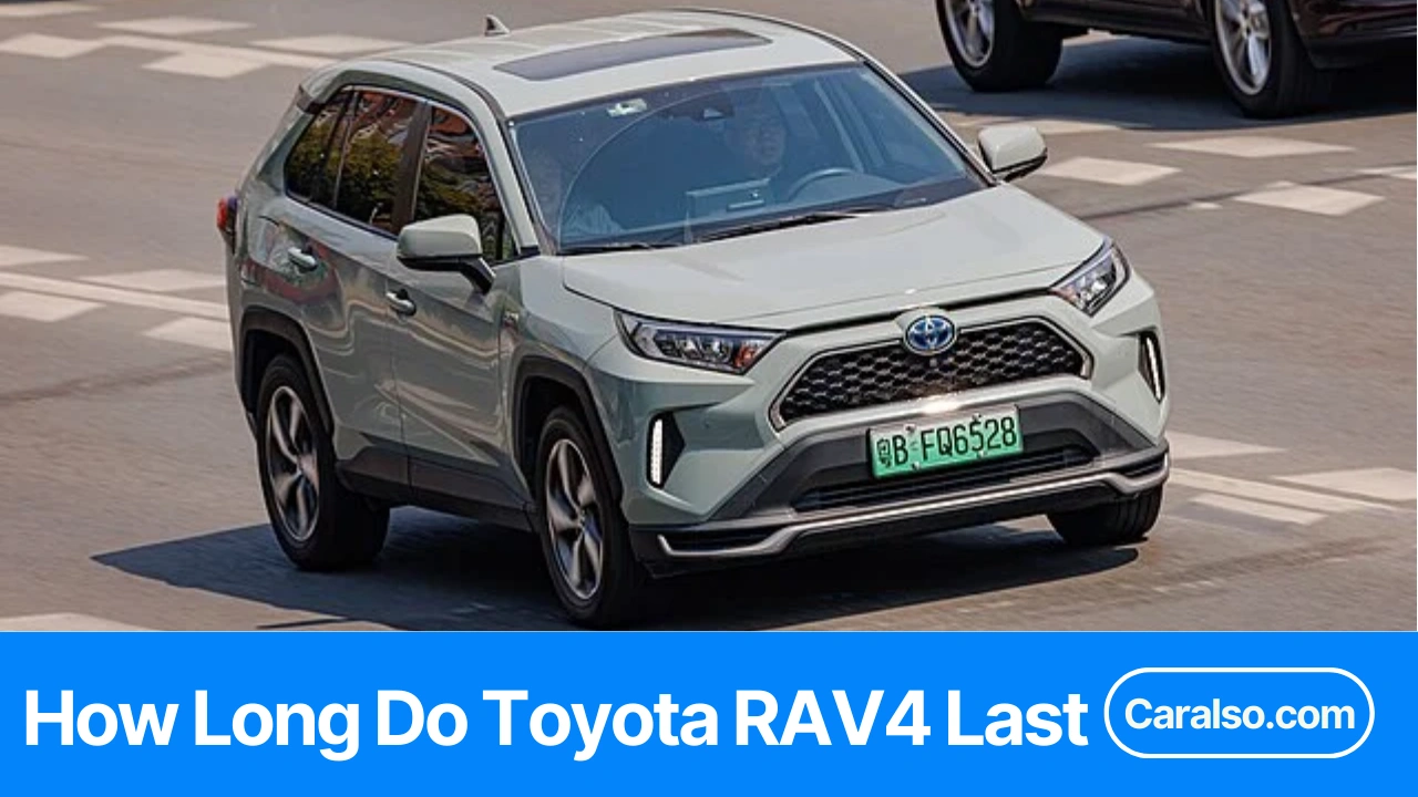 A lifespan summary table showing how long do Toyota RAV4 last in miles and years across different driving and maintenance scenarios.