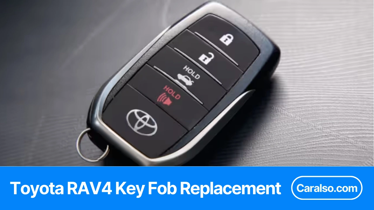 Summary table showing Toyota RAV4 key fob replacement cost by scenario, including dealer, locksmith, and hardware store totals.